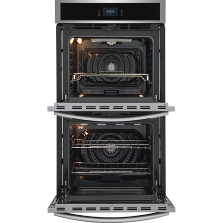 Frigidaire Frigidaire Gallery 27-in. Stainless Steel Double Electric Convection Wall Oven GCWD2767AF